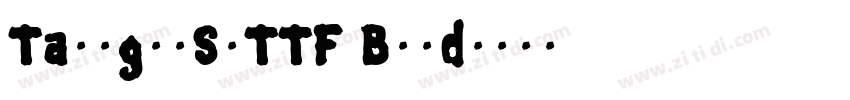 Tanugo-S-TTF Bold字体转换